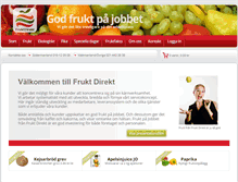 Tablet Screenshot of fruktdirekt.se